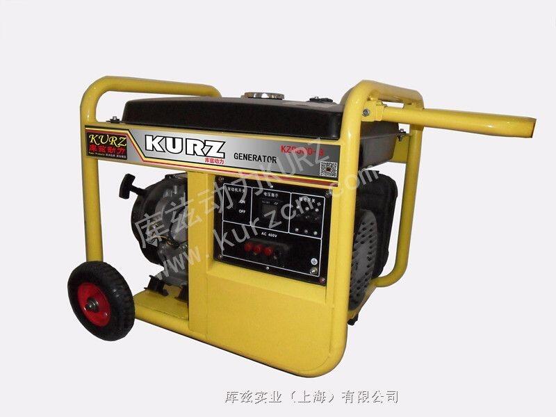庫茲電啟動7.5KW三相汽油發電機?廠家